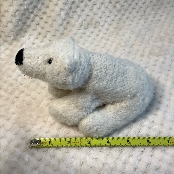 Ganz Webkinz or Lil Kinz White Plush Polar Bear Stuffed Animal Toy - Picture 12 of 12
